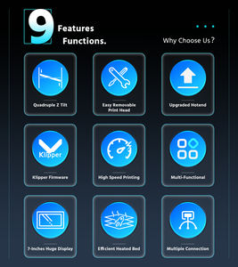 Impresora 3D FDM Antinsky TRONXY VEHO 800 PRO de Gran Tamaño de Impresión, 800/1000/1600/2000 mm, Boquilla de Alto Flujo, Máquina 3D Industrial - Product Image 2