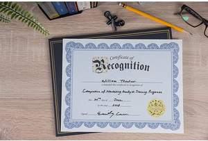 Papel de estampado de oro antifalso, logotipo personalizado, certificado de seguridad de reconocimiento - Product Image 5