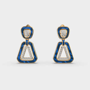 Boucles d'oreilles en diamant, argent sterling 925, bijoux fins de luxe pour mariage, anniversaire, usage quotidien et occasions spéciales - Product Image 6