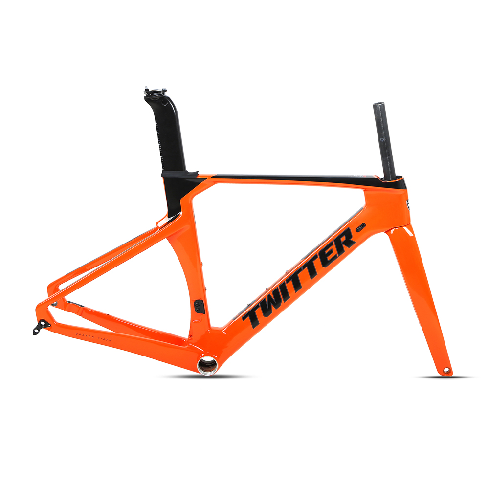 OEM Twitter R5 カーボンロードフレーム 52cm/54cm 内装ケーブル付き