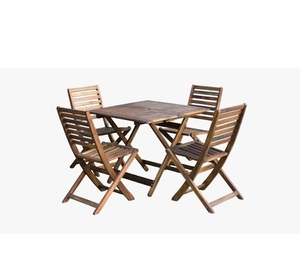 Meubles d'extérieur Tables et chaises résistantes aux intempéries pour jardins, balcons et cafés Haute qualité - Product Image 1