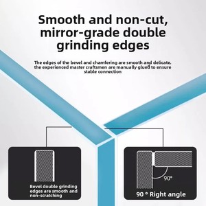 <span class=keywords><strong>Aquarium</strong></span>-5mm en verre HD Crystal View 8K épaisseur améliorée sans bulles collage sans soudure et bords de sécurité pour les écosystèmes aquatiques intelligents - Product Image 5