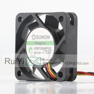 Original Sunon 5V 24V 48V DC12V 1,0 W AC EC 4010 40X40X10MM 4CM Maglev chasis convertidor de potencia 2 cables <span class=keywords><strong>KDE1204PFV2</strong></span>(AF) ventilador de refrigeración - Product Image 4