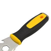 Couteau à enduit industriel en acier inoxydable durable, outil de décapage de mastic et de peinture, ouvre-boîte à peinture
