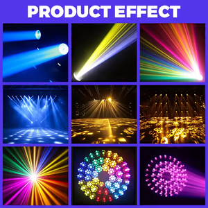 260W chùm di chuyển đầu giai đoạn thiết bị chiếu sáng RGBW Disco Robot cho bên thanh DMX512 kiểm soát E27 bóng đèn cơ sở ip33 ra90 - Product Image 5