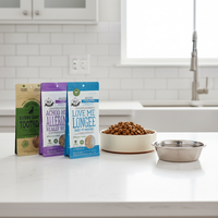 Sacs sous vide personnalisés en aluminium mat, recyclables, de qualité alimentaire, résistants aux enfants, en Mylar, pour friandises pour chats et chiens, lait, gelée, aliments pour animaux de compagnie