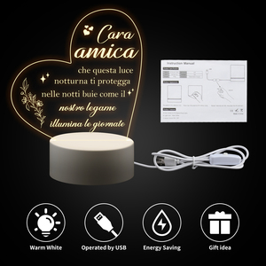 Best Selling 3D Illusion LED Lamps Creative Cartoon Mini Warm Acrylic Modern Plug-In LED Desk Lamp Night <b>Light</b> Bedroom ABS - Product Image 2