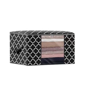 Sac de rangement pour vêtements avec fenêtre, 60x40x35cm, 50x36x50cm, rectangulaire, pliable, pour armoire, chambre à coucher - Product Image 4