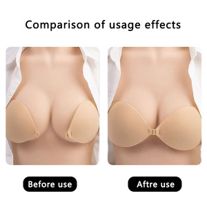 Reggiseno adesivo da donna riutilizzabile senza spalline petali del seno Spandex/Nylon Push-up invisibile <span class=keywords><strong>reggiseni</strong></span> alla moda Sexy <span class=keywords><strong>per</strong></span> vestito senza schienale - Product Image 2