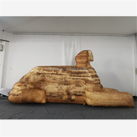 Pyramide égyptienne gonflable personnalisée, bâtiment gonflable géant, sphinx gonflable, décoration gonflable pour la publicité