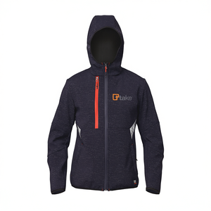 Chaqueta Softshell Ttake Azul XL con Capucha, Aislante, para Actividades al Aire Libre - Product Image 2