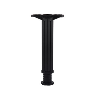 Furniture Leg <b>Adjustable</b> Steel Plastic <b>Bed</b> Frame Support Heavy Duty Industrial Design Floor Use - Product Image 2