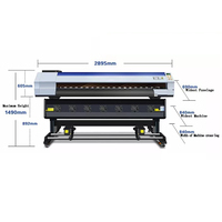 Impresora de Sublimación Automática de 1900 mm FD1900 3200 para Ropa Musulmana y Flex, Nueva, 1 Año de Garantía