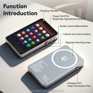 Écran de contrôle magnétique sans fil 5.0 en temps réel de 3,97 pouces pour enregistrement de caméra arrière pour TikTok <span class=keywords><strong>YouTube</strong></span> Live - Product Image 6
