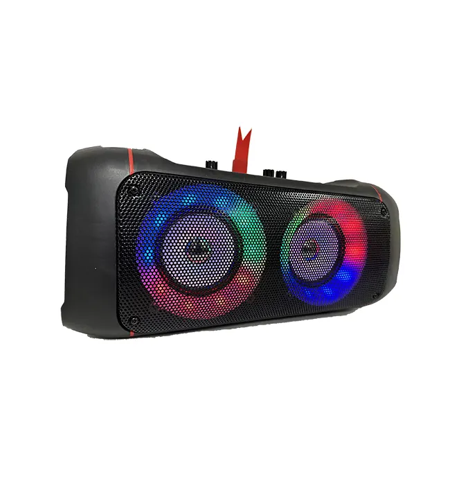 Woofer rechargeable outdoor subwoofer HiFi speaker portable wireless Party Box Speaker jbl trolley Speaker karaoke System