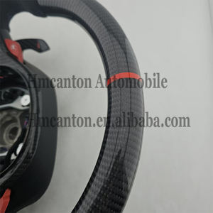 Volant de direction de voiture en fibre de carbone Alcantara LED de qualité supérieure pour BMW G20 G28 G29 G30 G32 G38 G11 - Product Image 2