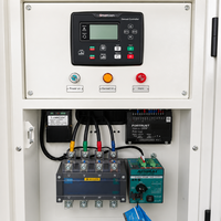Groupe électrogène diesel silencieux 50Hz 100kW 125kVA avec ATS, insonorisé, faible bruit, pour usage industriel et de secours