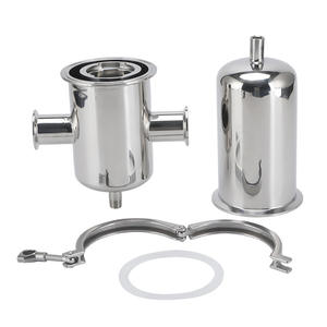 Quick-Install 304 Stainless Steel Gas Filter Sanitary External Thread Air Purification Filter Air <b>Cleaning</b> <b>Equipment</b> <b>Parts</b> - Product Image 1