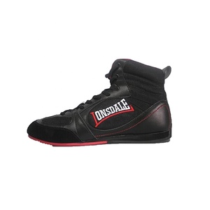 Never Degumming High Quality 2015 Custom Leather Boxing Shoes For Sale