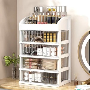 Choice Fun Desktop Large Capacity <strong>Shelf</strong> Acrylic Cabinet Cosmetics Jewelry Organizer Makeup Rotating <strong>Storage</strong> <strong>Box</strong> - Product Image 1