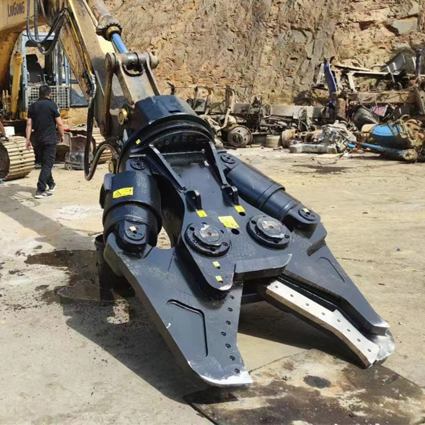 Heavy-Duty Scrap Metal Shears for Excavators Available for Sale