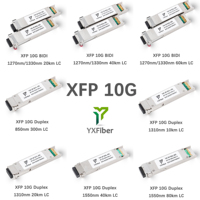 Module transceiver optique 10G XFP 10km 40km 80km SR LR ER ZR Monomode Multimode pour Switch Routeur OTN DWDM
