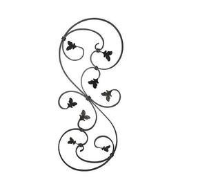 Pièces détachées en <span class=keywords><strong>fer</strong></span> forgé grand panneau de <span class=keywords><strong>volute</strong></span> pour balustrade de main courante de clôture de porte - Product Image 1