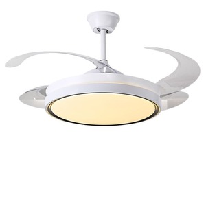 42 Inch Retractable <b>Ceiling</b> <b>Fan</b> New Design <b>Ceiling</b> <b>Fan</b> With Light Invisible Smart <b>Ceiling</b> <b>Fan</b> With Remote Control - Product Image 1