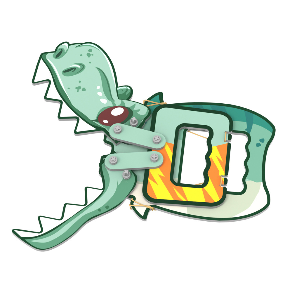 B104 Dinosaurio mecánico 66g - Empaque en inglés