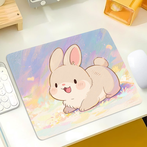 แผ่นรองเมาส์กระต่ายน่ารักขนาดเล็กสไตล์การ์ตูนสำหรับบ้านและสำนักงาน - Product Image 5