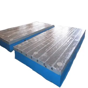 T slot inspection table cast iron platform