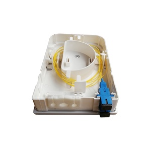 Giá bán buôn FTTx 86mm sợi quang faceplate bàn hộp 2 lõi sợi ổ cắm bảng SC Adapter - Product Image 3