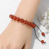 Bracelet d'amitié en pierres naturelles mates rondes de 10 mm, agates, jaspes, perles faites à la main, bijoux énergétiques pour la guérison et le yoga, pour hommes et femmes