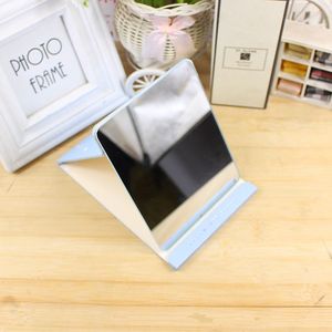 Miroir de maquillage pliable 12x17cm, miroir cosmétique compact et portable pour dortoir, usage étudiant - Product Image 3