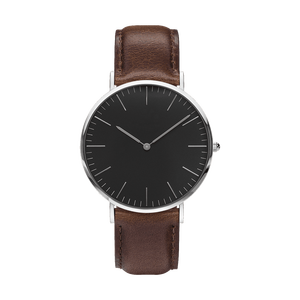 <span class=keywords><strong>Montre</strong></span> analogique à quartz simple, étanche, en <span class=keywords><strong>cuir</strong></span> de luxe, minimaliste, pour homme et <span class=keywords><strong>femme</strong></span>, avec logo personnalisé, fabrication sur mesure, mouvement Miyota. - Product Image 4