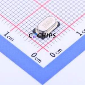 12M 10PF 4P 10PPM Crystal (Passive) HC-49S-SMD-2P-Mini Crystal Oscillator 12MHz 10ppm 10pF 30ppm - Product Image 1