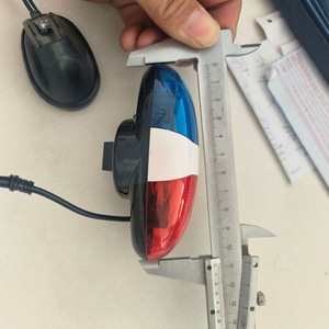 <span class=keywords><strong>Klaxon</strong></span> électrique avec lumière d'alarme pour <span class=keywords><strong>vélo</strong></span>, voiture électrique et VTT - Accessoire électronique multifonction - Product Image 3