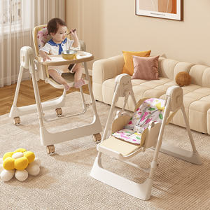 Moderne Verstellbare Tragbare Kinder-Essstühle Rutschfeste Sitzkissen Bewegliche Sicherheitsgurte für Zuhause Büro Werkstatt - Product Image 3