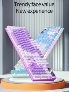 Mới Đến K500 Quang Có Dây USB Loại C 104 Phím Ánh Sáng Tiếng Anh Bàn Phím Chơi Game Cho Máy Tính Để Bàn Máy Tính - Product Image 2