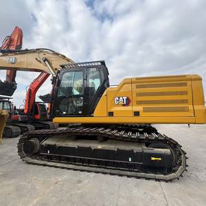 Excavatrice Caterpillar 345GC d'occasion, faible nombre d'heures de fonctionnement, peinture d'origine, état propre, force de creusement puissante, bien entretenue - Product Image 6