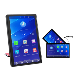 Schermo Auto Portatile da 9 Pollici con Navigazione Rotante, Carplay Wireless, Android Auto, Funzione FM e Registrazione Video - Product Image 1