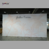 Supports de bannière pliables portables robustes pour publicité, présentoirs de stand pour événements événementiels