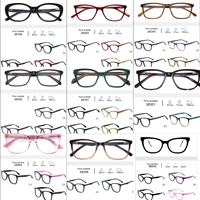 Vente en gros d'usine, plusieurs modèles de montures de lunettes en acétate pur, unisexe, œil de chat, carrées, ovales, montures de lunettes optiques