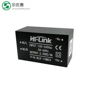 开关控制电源模块HLK-10M03交流/直流适配器3.3v 3a hilink电源模块