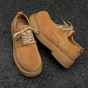 Zapatillas Deportivas Formales Casuales para Hombre, Plataforma, Ante Sintético, Entresuela de Goma, Forro de Microfibra, Tendencia de Moda, Versátiles, Cómodas - Product Image 2