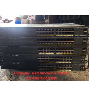 Commutateur Ethernet Gigabit 24 ports d'occasion, modèle original 2960-X, WS-C2960X-24TS-LL - Product Image 1