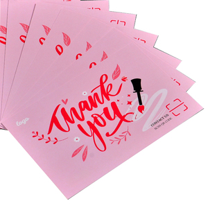 การ์ดอวยพรแบบพิมพ์สีเต็มรูปแบบ ดีไซน์ใหม่ ปี 2025 การ์ดขอบคุณ การ์ดงานวันเกิด ออกแบบเองได้ - Product Image 4