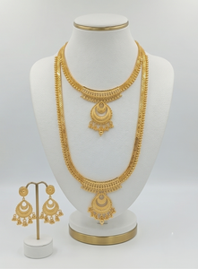 DIVYORO Grand ensemble de boucles d'oreilles Chandbali superposées plaqué or, bijoux fantaisie pour femme, idéal pour mariages et soirées, boucles d'oreilles statement - Product Image 6