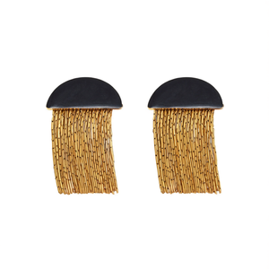 Fashion Drop <b>Earrings</b> 316L Stainless Steel PVD Gold Plating Sustainable Resistant - Product Image 2