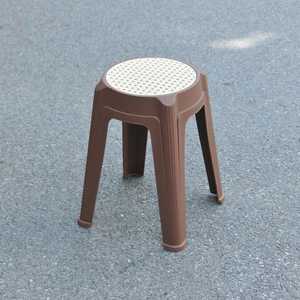 Silla Redonda Apilable al por Mayor con Asiento de Plástico, Simple y Duradera para Eventos y Comedor - Product Image 3